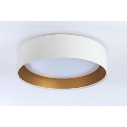 Plafonnier LED GALAXY LED/24W/230V Ø 44 cm blanc/doré