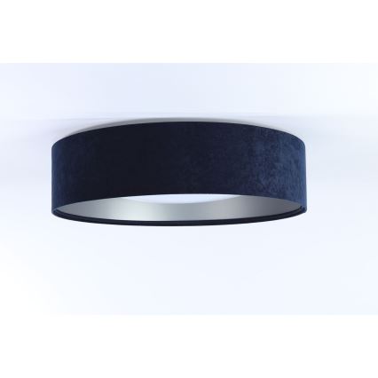 Plafonnier LED GALAXY LED/24W/230V diam. 44 cm bleu/argenté