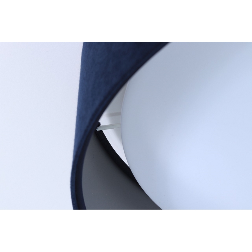 Plafonnier LED GALAXY LED/24W/230V diam. 44 cm bleu/argenté