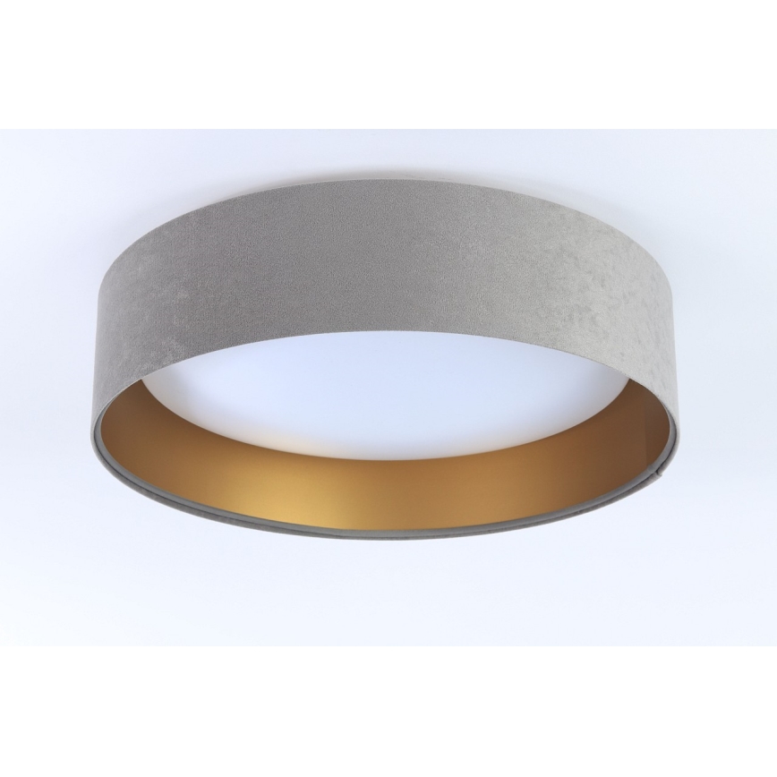 Plafonnier LED GALAXY LED/24W/230V Ø 44 cm gris/doré