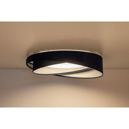 Plafonnier LED GALAXY MODERN LED/24W/230V Ø 55 cm bleu/argenté