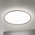 Plafonnier LED KANT 66 W, 230 V — 2700/3000/4000 K (réglables), Ø 80 cm, beige