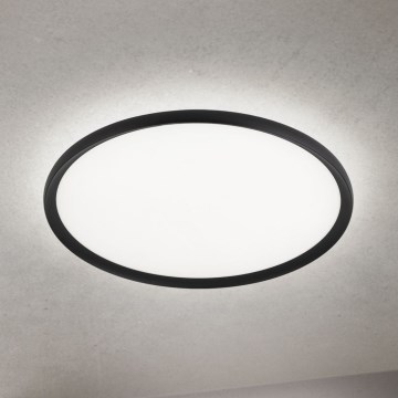 Plafonnier LED KANT LED/50W/230V 2700/3000/4000K Ø 60 cm noir