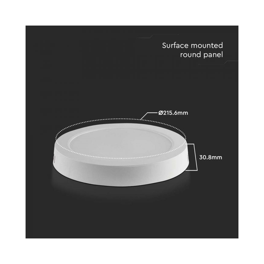 Plafonnier LED LED/18W/230V 6500K