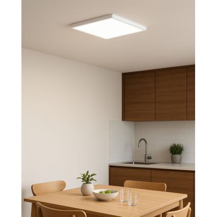 Plafonnier LED LED/24W/230V 3000/4000/6500K 30x30 cm blanc