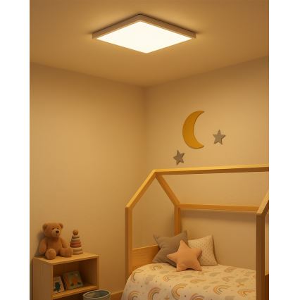 Plafonnier LED LED/24W/230V 3000/4000/6500K 30x30 cm blanc