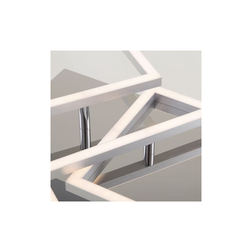 Plafonnier LED LED/42W/230V 3000K chrome mat