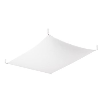 Plafonnier LED LUNA 2xG13/8,5W/230V 8x10,5 cm blanc