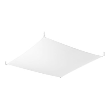 Plafonnier LED LUNA 6xG13/8,5W/230V 14x14 cm blanc