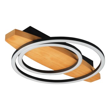 Plafonnier LED MELISA LED/28W/230V 30x40 cm en pin