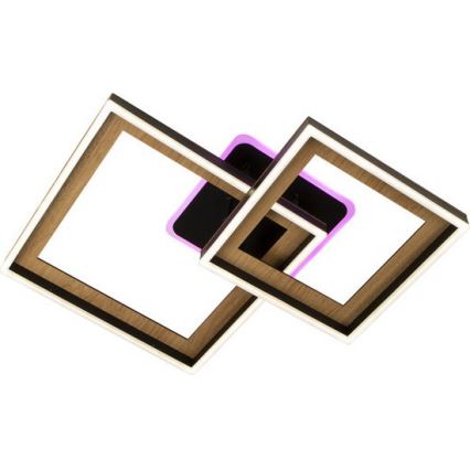 Plafonnier LED RGBW dimmable LED/75W/230V 3000-6500K + télécommande