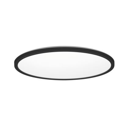 Plafonnier LED pour salle de bain NIVERA LED/24W/230V IP54 3000/4000/6000K Ø 30 cm noir