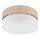 Plafonnier LED SIRJA BOHO LED/20W/230V 4000K Ø 35 cm beige/crème