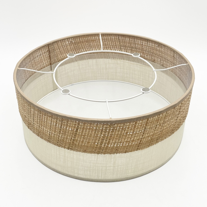 Plafonnier LED SIRJA BOHO LED/20W/230V 4000K diam. 35 cm beige/crème