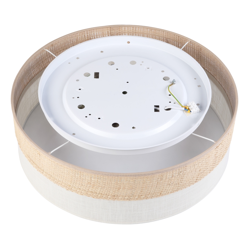 Plafonnier LED SIRJA BOHO LED/36W/230V 4000K Ø 45 cm beige/crème