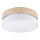Plafonnier LED SIRJA BOHO — 36 W, 230 V, 4000 K, Ø 45 cm — beige/blanc