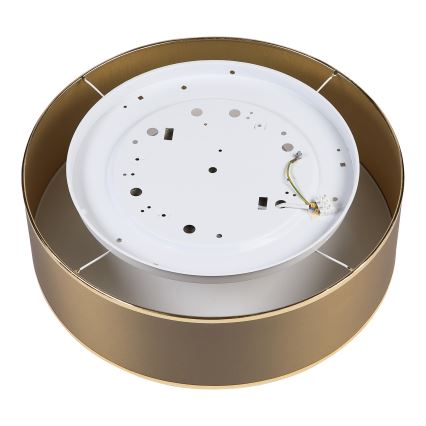 Plafonnier LED SIRJA LED/36 W/230 V 4000 K Ø 45 cm marron/doré