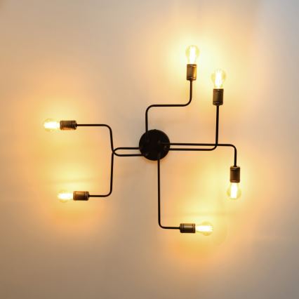 Plafonnier LED TUBE 6xE27/15W/230V