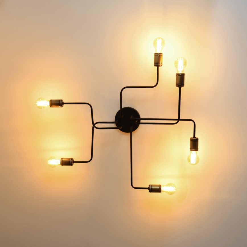 Plafonnier LED TUBE 6xE27/15W/230V