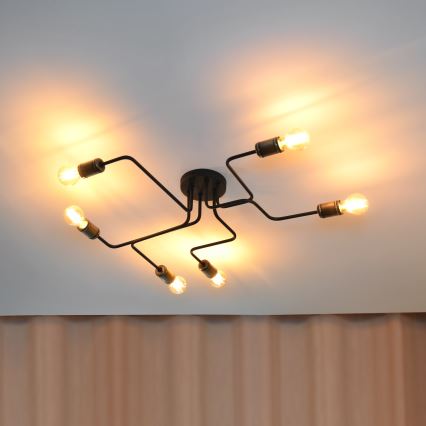 Plafonnier LED TUBE 6xE27/15W/230V