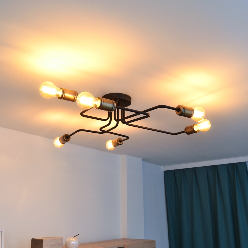 Plafonnier LED TUBE 6xE27/15W/230V