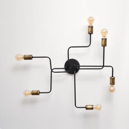 Plafonnier LED TUBE 6xE27/15W/230V
