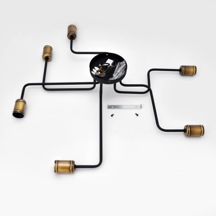 Plafonnier LED TUBE 6xE27/15W/230V