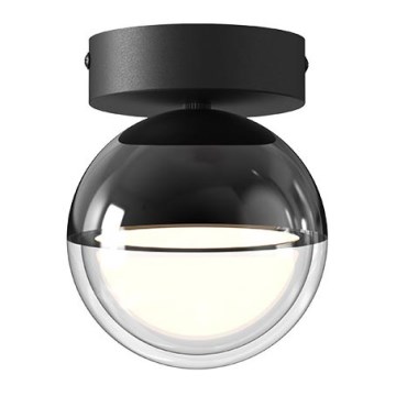 Plafonnier LED ZIREA 7W/230V Ø 12 cm noir
