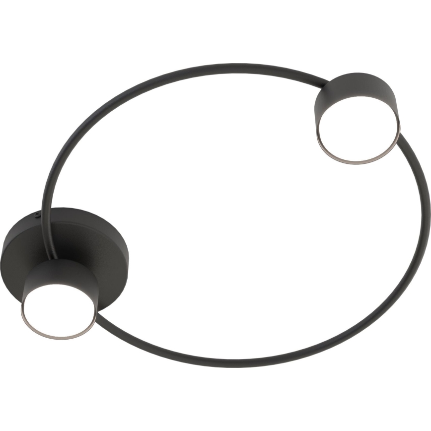 Plafonnier LUCIO 2xGX53/12W/230V noir