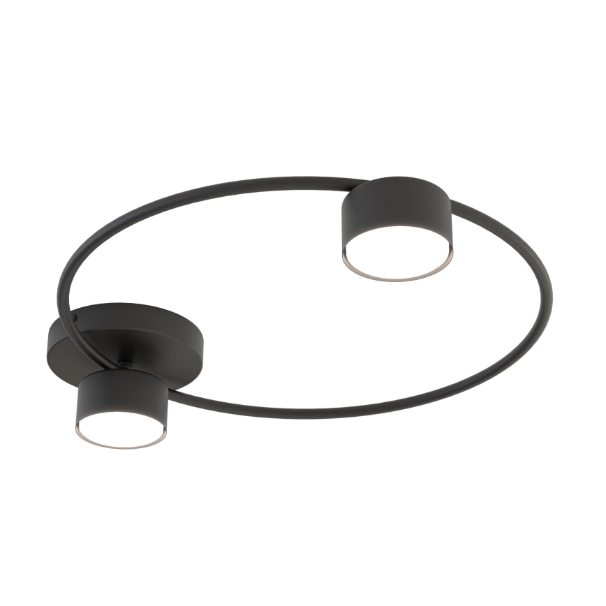 Plafonnier LUCIO 2xGX53/12W/230V noir