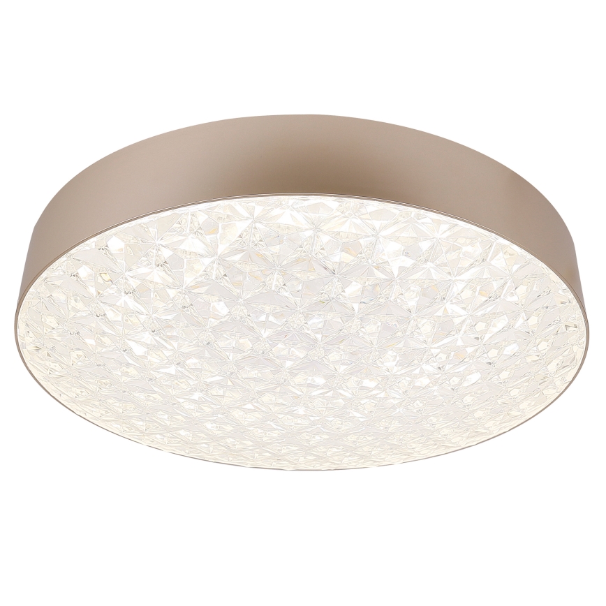 Plafonnier LUXON LED/60W/230V 2800-6500K beige + Télécommande