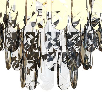 Plafonnier LUXURIA 9xE14/40W/230V d. 48 cm doré