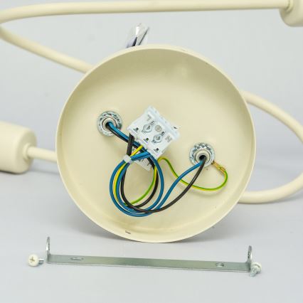 Plafonnier monté en surface OXFORD 2xE27/15W/230V crème