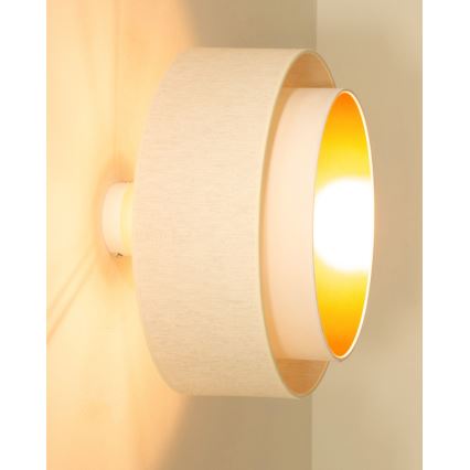 Plafonnier NATIA 1xE27/60W/230V blanc