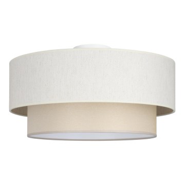 Plafonnier NATIA 1xE27/60W/230V, Ø 45 cm, crème