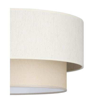 Plafonnier NATIA 1xE27/60W/230V, Ø 45 cm, crème