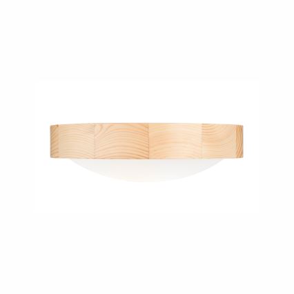 Plafonnier NATURAL SLIM 1xE27/60W/230V ø 27 cm pin
