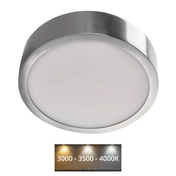 Plafonnier NEXXO LED/12,5W/230V 3000/3500/4000K d. 17 cm chrome mat