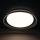 Plafonnier NIFU LED/17,8W/230V d. 43 cm blanc/noir