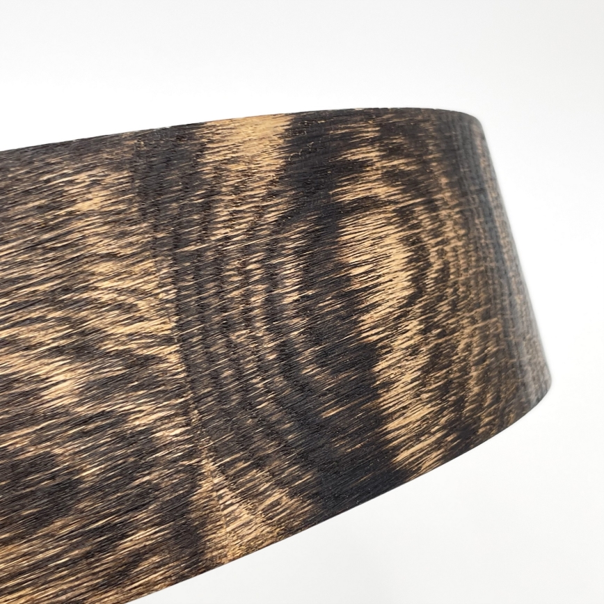 Plafonnier OAK SMOKY 3xE27/15W/230V ø 47,5 cm chêne/marron foncé
