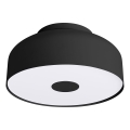 Plafonnier OMIQ 4x E27, 15 W, 230 V, Ø 30 cm, noir