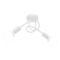 Plafonnier OXFORD 2xE27/15W/230V blanc