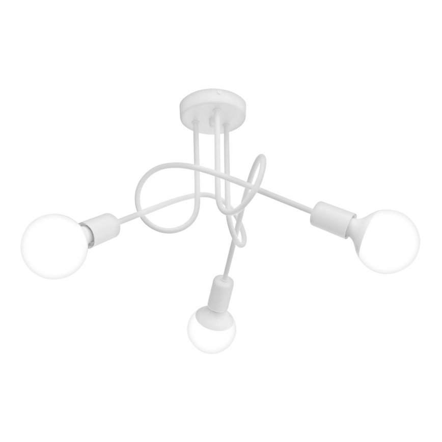 Plafonnier OXFORD 3xE27/15W/230V blanc