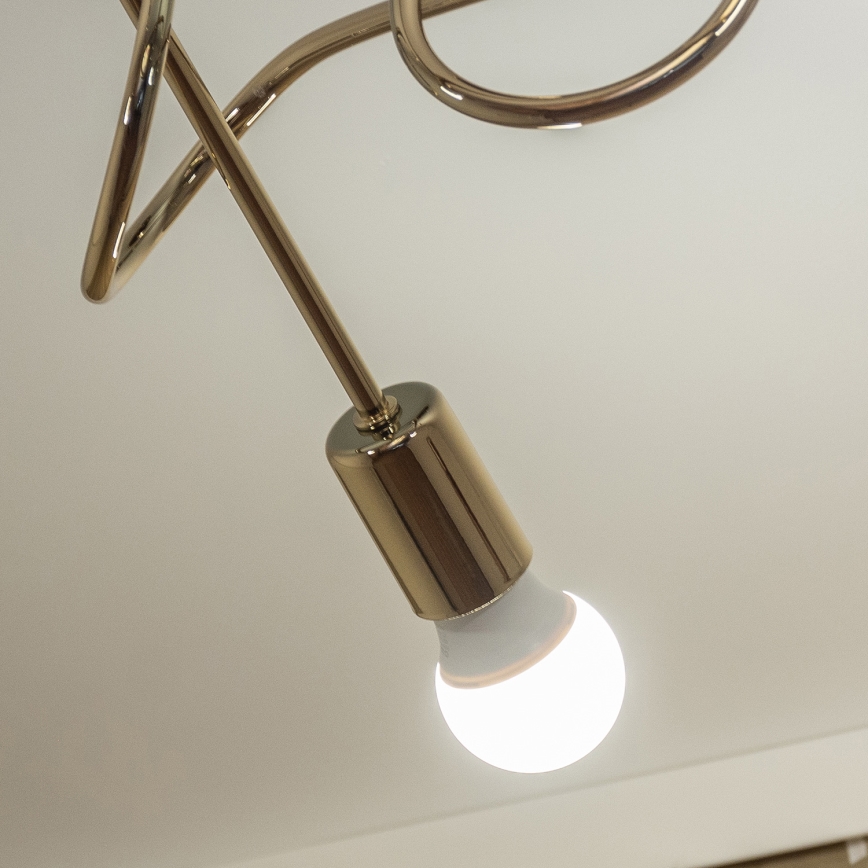 Plafonnier OXFORD 3xE27/15W/230V doré