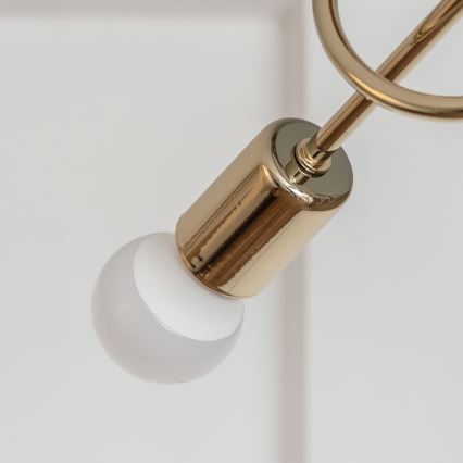 Plafonnier OXFORD 3xE27/15W/230V doré