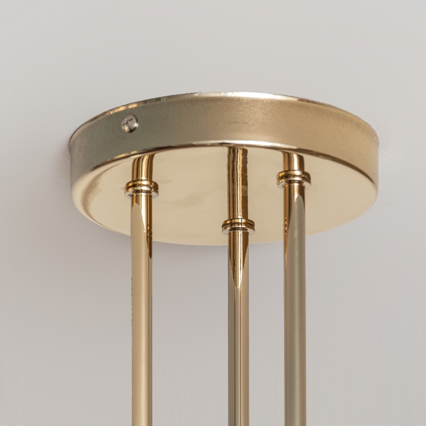 Plafonnier OXFORD 3xE27/15W/230V doré