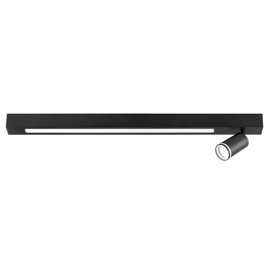 Plafonnier PARIS LED/24W/230V + 1xGU10/10W noir