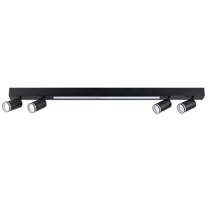 Plafonnier PARIS LED/24W/230V + 4xGU10/10W noir