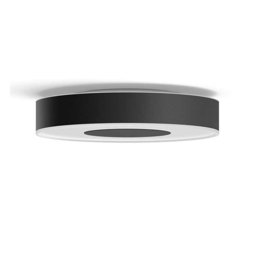 Philips - Plafonnier LED RGB dimmable Hue INFUSE LED/33,5W/230V 2000-6500K Ø 381 mm noir