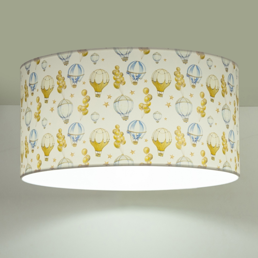 Plafonnier pour chambre d'enfant KIDS ROOM 1xE27/60W/230V Ø 40 cm à motif de ballons